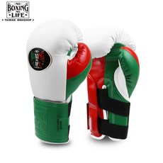 NBNL 拳擊手套 紅白綠 墨西哥國旗配色 手腕加強, 1個, 12oz