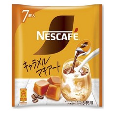 NESCAFE 雀巢咖啡 超濃萃咖啡液球 焦糖瑪奇朵口味, 11g, 1個, 7入