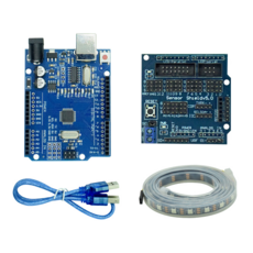 아두이노 우노 R3 RGB LED 라이트 스트립 키트, 1개