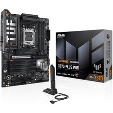 ASUS TUF 게이밍 X870-PLUS WiFi AMD AM5 X870 ATX 마더보드 1621 80A SPS 전원 스테이지 DDR5 PCIe 5.0 준비 M.2 슬롯 4개, TUF Gaming, X870-Plus|M.2x4