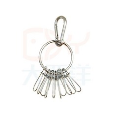 大西洋釣具 透抽吊鉛環 釣魚配件, 1個