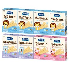 일동후디스 아이얌 웨하스 8개 혼합, 36g, 1세트, 우유4 + 요구르트2 + 딸기2