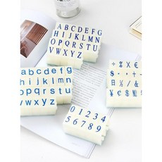 알파벳 숫자 도장 소형 문자 날짜 감성 유형 이니셜 조합 스탬핑 넘버링 소문자, 1. 5호 S-3 숫자