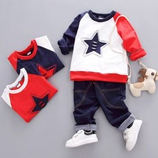 앨리홈 트리플컬러상하셋트 유아상하복 아기등원룩 어린이집 세트 남매룩 단체복 키즈