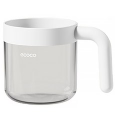 ECOCO 意可可成人款 加厚牙杯, E25110簡約白, 1個