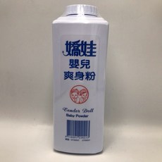 優生 嬌娃 嬰兒爽身粉 涼性 300g, 1個