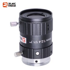 ZLKC FA 렌즈 12MP 고해상도 16mm 매크로 1/1.7인치 CCTV 부품 C 마운트 카메라용 저왜곡 머신 비전 F2.4, 01 C 입, 01   Mainland