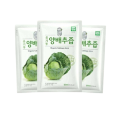 그린애 유기농 양배추즙 90ml 30팩 양배추엑기스