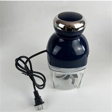 MONTAUS食物調理機，升級六葉刀頭，USB充電玻璃杯，蒜頭辣椒絞肉副食品料理機, 深海藍【600ML容量+進口刀頭】秒攪勻