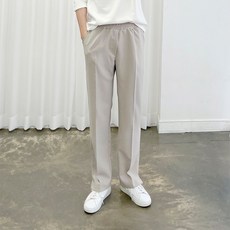 ADORE CLASSIC 微開衩彈性直筒褲