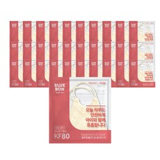 블루본베이직투디마스크(KF80)(초소형) 블루본베이직투디(KF80)(초소형)50매, 코코넛화이트