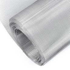 AggAuto 유니버설 40 x13 자동차 그릴 메시 100x33cm 알루미늄 합금 자동차 그릴 삽입 범퍼 6x12mm 마름모꼴 가장 다기능적인 모양 그리드 블랙 하나 ssHY, 6x12mm Rhombus - Silver - 170x, 1개