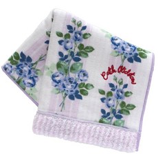 캐스 키드슨 거즈 타월 손수건 DECK STRIPE ROSE 라벤더 25cm 001360-0001-03