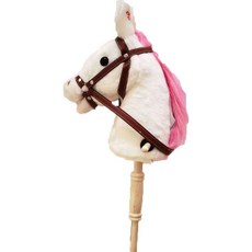 말 모형 무대 촬영 소품 말머리 장난감, 하얀색, 1개