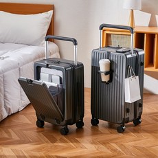 Naviconvex 캐리어 넓은 손잡이 대용량 여행용 캐리어 기내용캐리어 24인치 20인치 프론트 위탁수화물 캐리어 노트북 수납이 가능한