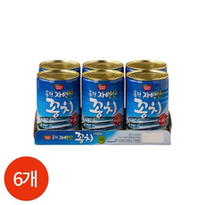 동원 꽁치, 6개, 400g