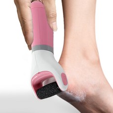 THE한량마켓 전동 발각질 제거기 핑크 발각질제거기 전동풋케어 발관리기 발관리도구