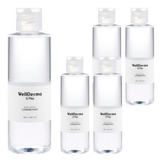 웰더마 지플러스 클렌징 워터, 100ml, 5개