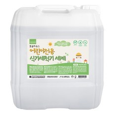 뽀숑하우스 식기세척기 세제 어린이집 유치원 업소용 식판세척 18.75L, 1개