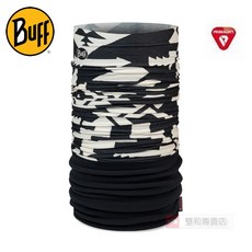 Buff 運動頭巾 多功能透氣排汗, 圖騰霧黑, 1個