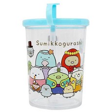 寶貝龍 角落生物兒童水杯 附吸管漱口杯 牙刷杯 開學用品, 1個, SM52391a