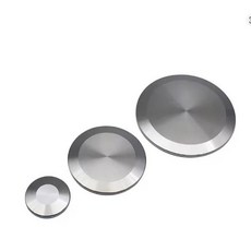KF10 진공 플랜지 블라인드 플레이트 솔리드 엔드 캡 배플 304 스테인리스 스틸, 07 KF63, 01   Mainland