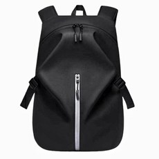 防水後背包 機車騎士大容量雙肩包, 1個, 黑色