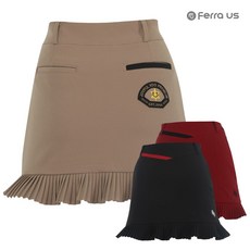 페라어스 여성 라인배색 밑단샤링 골프치마 ASYE4217F