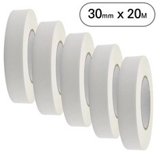 아트위브 마스킹 테이프 종이테이프 아이보리 30mm, 5개