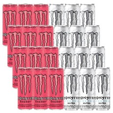 몬스터에너지 울트라355ml 12입+파이프라인펀치 355ml 12입 coc+7558iO, 355ml