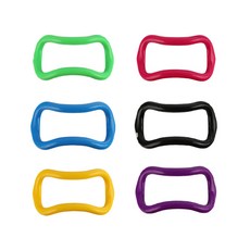 종아리 마사지 도구 요가링 필라테스링 6color, 퍼플, 1개