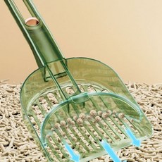 배설물 사용감 손잡이 청소도구 위생관리 제거 편리한 화장실 반려묘 그물망 긴, 1개, 상세페이지 참조