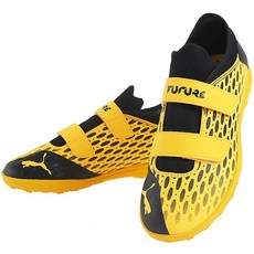 PUMA 青少年足球鞋五人制足球鞋人造草皮Future 5.4 TT V+口罩