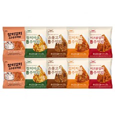 한우물 구운주먹밥 10개 세트 (5종 x 2개씩), 100g, 1세트