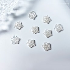 클래식네일 물결스타 네일파츠, 100개, 화이트(1653)