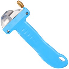 臺灣出貨削麵刀麵館手工製作麵食家用防滑手柄削麵削僊人掌削刺專用刀廚房神器, 1個, 藍柄削麪刀