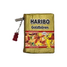 하리보 골드베어 파우치 여자카드지갑 미니백 화장품파우치 네임택, 1개, 하리보 골드베어 파우치(Small)