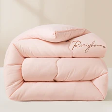 비단 이불 고급 호텔 유럽식 순면 겨울 보온 퀼트, 2.2x2.4m