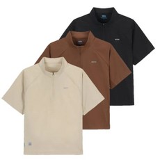 네파 여성 아이스테크쉘 우븐 반팔 하프 집업티셔츠 7L45432 MMY872 QVW048