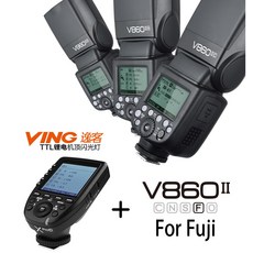 相機專家 GODOX V860F II TTL 閃光燈 發射器 組合, 1個