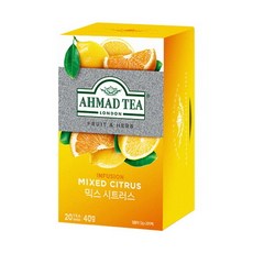 아마드티 믹스 n 시트러스 허브티 티백 20개입 탕비실, 1.5g