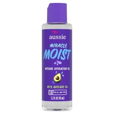 오지 미라클 모이스트 아보카도 호호바 헤어오일 Aussie Miracle Moist Intense Hydration Oil with Jojoba Oil, 1개