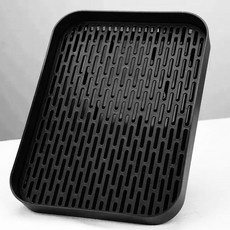 瀝水杯架 水杯瀝水架 創意鐵藝杯架 家用杯架 置物架 客廳茶杯玻璃杯瀝水收納架, 1個, 黑色雙層瀝水盤