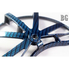 BG Epic小海綿卡夢水轉 卡片/明信片, 藍黑, 1個
