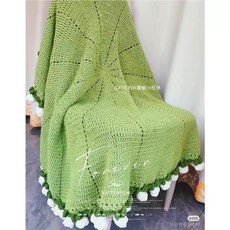 꽃다발 담요 뜨개질 장미 DIY 재료 핸드메이드 손뜨개질 꽃 블랭킷 선물