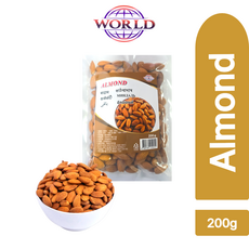 World almond 아몬드, 200g, 1개