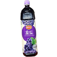 델몬트 포도 주스 1.5L 6개 착즙