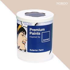 노루페인트 팬톤 실외 벽면 저광 페인트, 13-1107 WhisperPink, 1L, 1개
