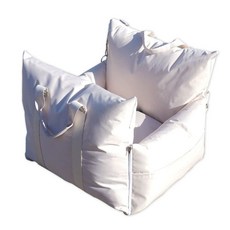 강아지 카시트 애견 콘솔박스 조수석 개시트 애견시트 이동가방, C. C023 베이지 475344cm