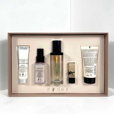 Y夜皇後五件套 夜皇後精華 潔面 口紅 自由之水身體乳套盒, 1個, 夜皇後五件套